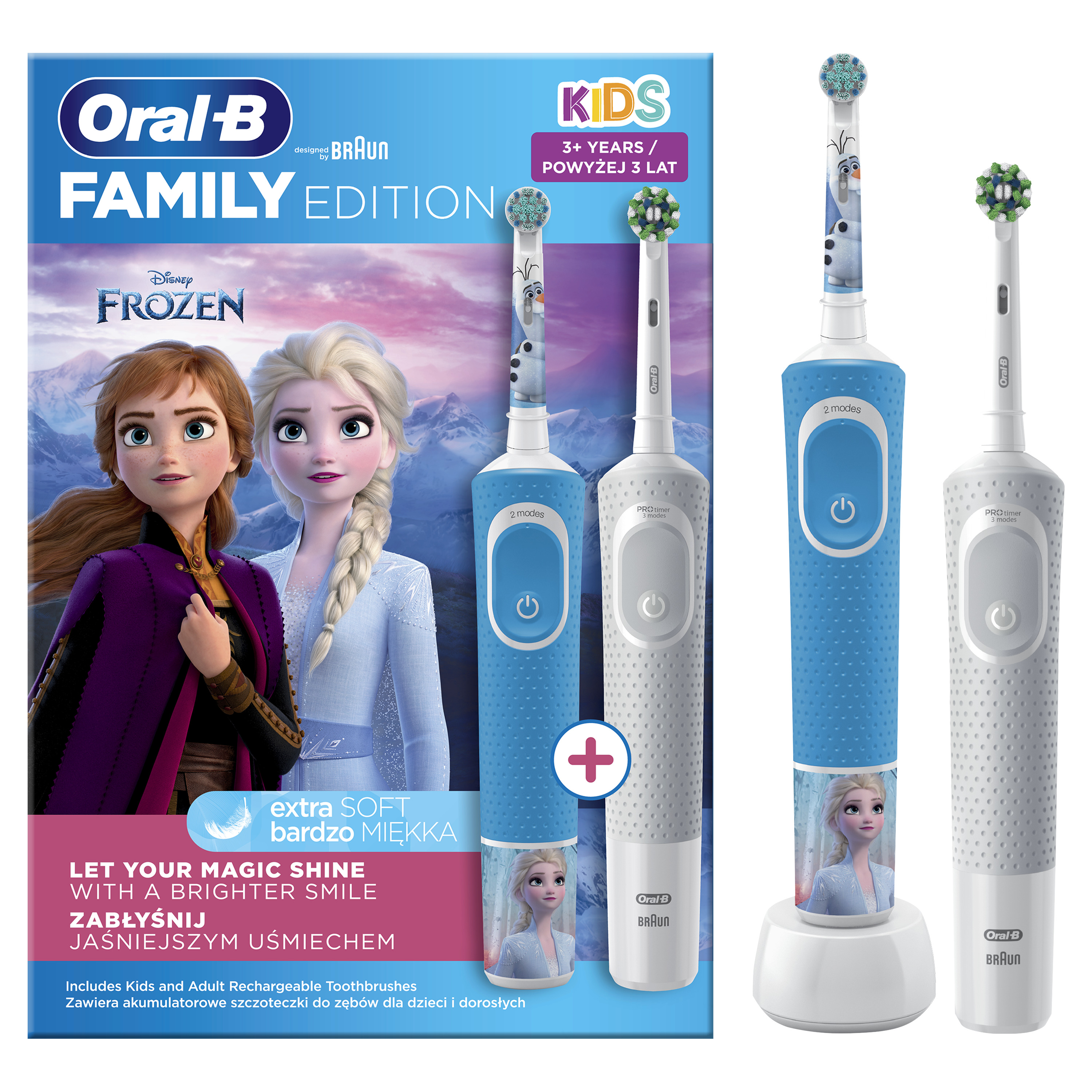 Электрическая Зубная Щетка Oral B Frozen Купить