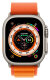 Apple Watch Ultra Cellular 49mm Titanium Case Orange Alpine Loop (M)
