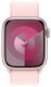 Apple Watch Series 9 45mm Pink AC Light Pink Loop (M-L)