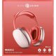 Slušalice MUSIC SOUND Maxi 2 Bluetooth Crvene