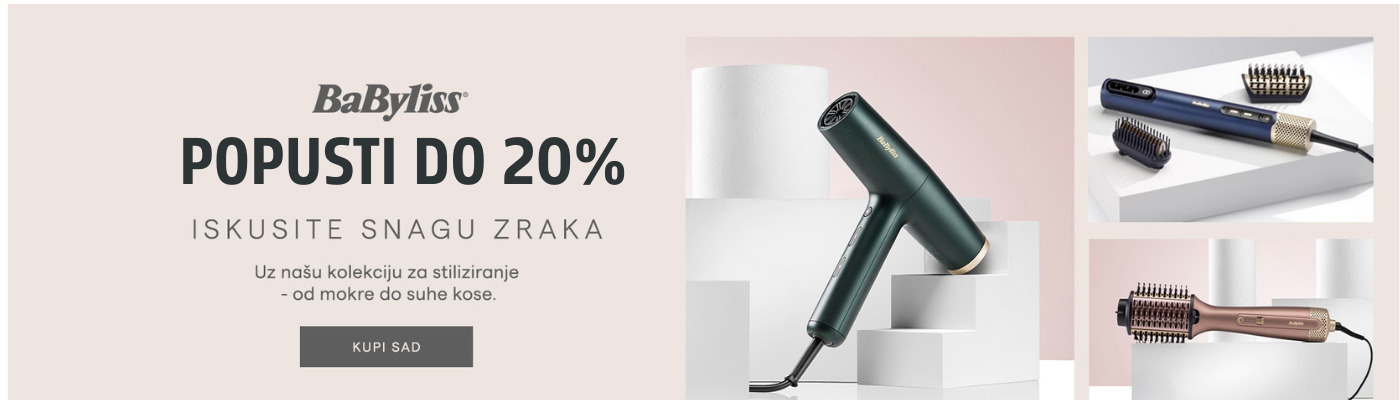 Iskusite snagu zraka uz BaByliss!